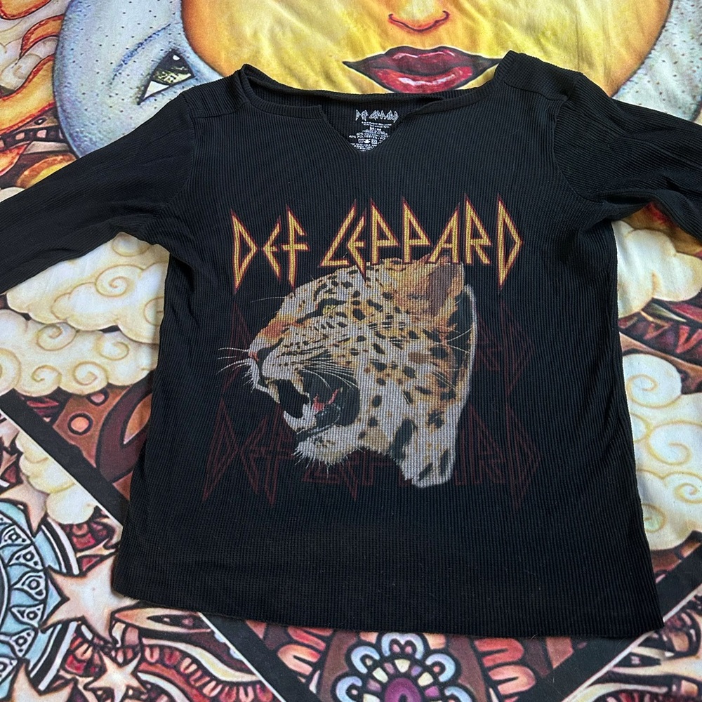 Def Leppard Thermal Long Sleeve